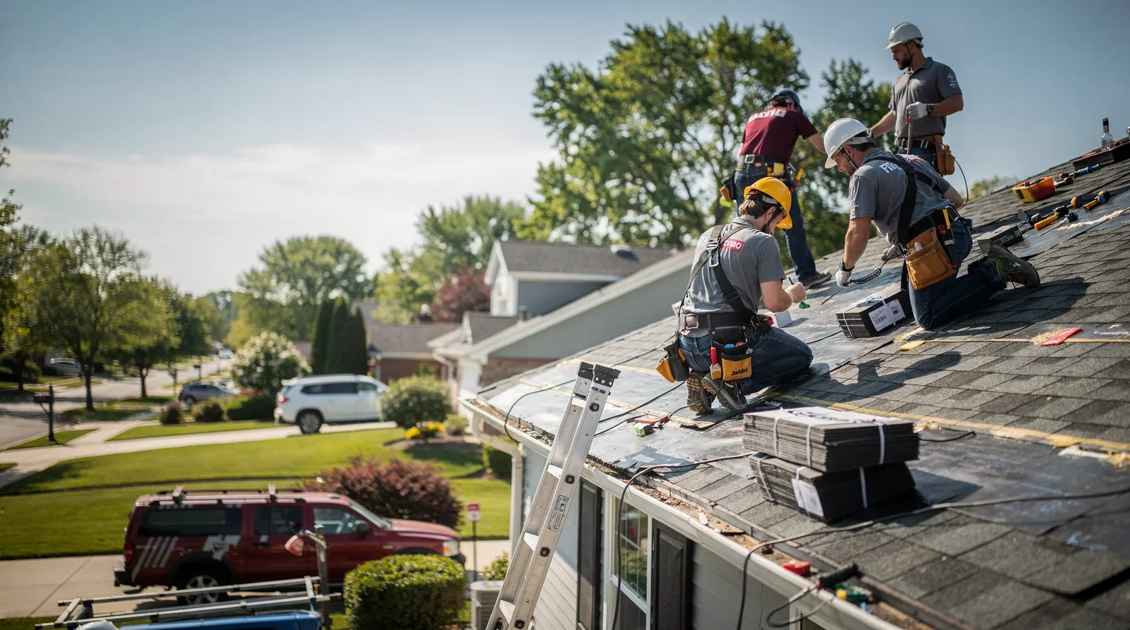 Roof Repair in Golden Eagle, IL around you